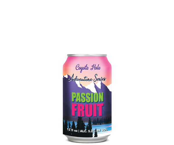 Coyote Hole Adventure Series Passion Fruit Hard Cider