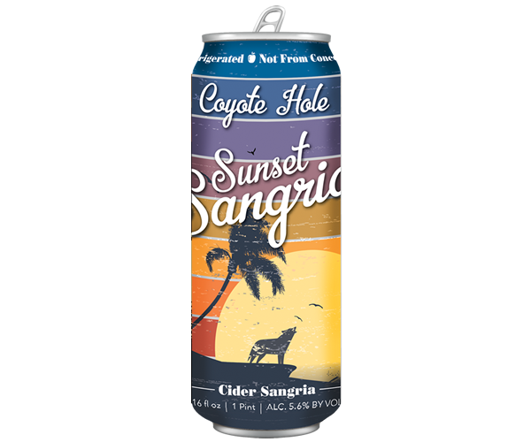 Coyote Hole Sunset Sangria Hard Cider