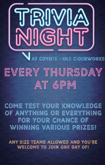 Coyote Hole Trivia